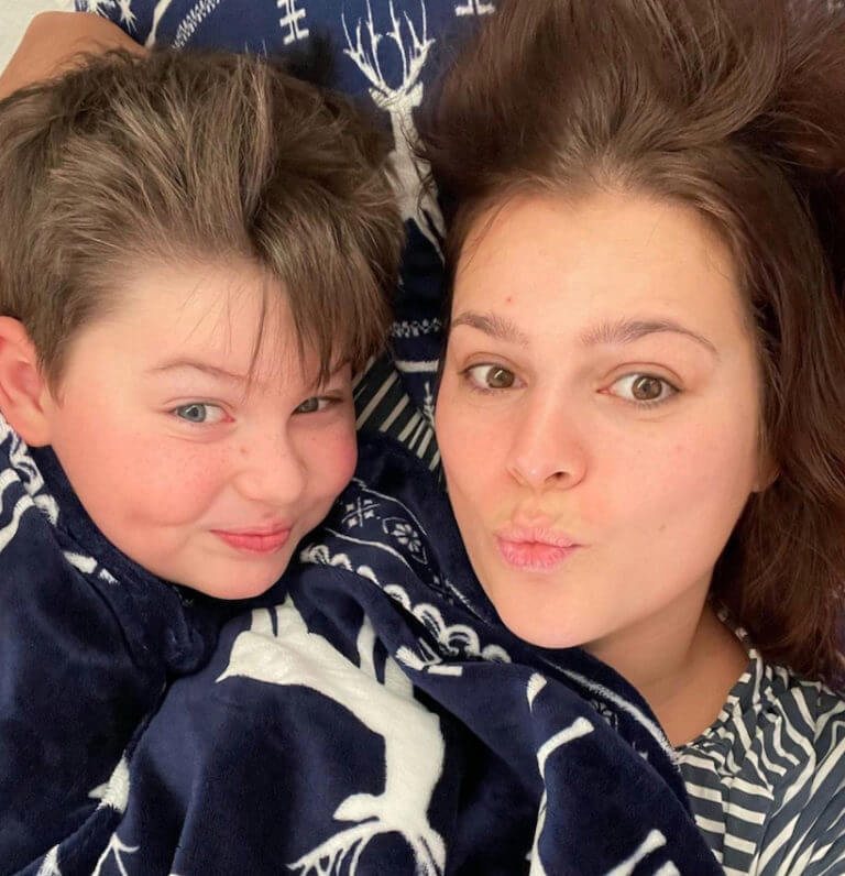 Ornella Koktová se synem/Zdroj: instagram.com