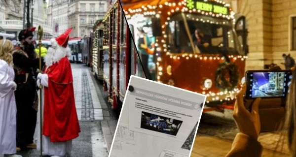 Bratislava, MHD, vánoční výzdoba, dopravní podnik, reakce veřejnosti