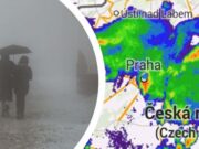 Déšť, mlha, sníh… Podívejte se, jak nevlídné počasí zasáhne právě váš kraj