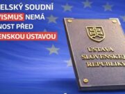 Šok v parlamentu: Slovensko odmítlo zapsat EU a NATO do ústavy