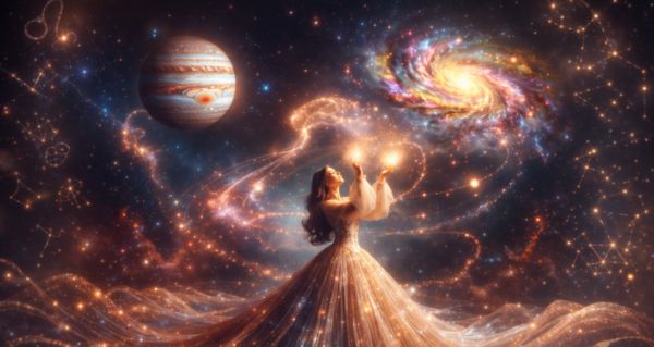 horoskop, astrologie, Jupiter, znamení zvěrokruhu, štěstí, změna, energie, životní směr, osobní růst, vesmír