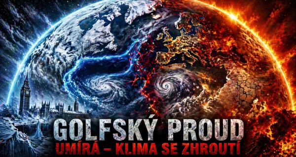 klima, Golfský proud, AMOC, klimatické změny, Evropa, extrémní počasí, věda, globální oteplování, oceány, příroda
